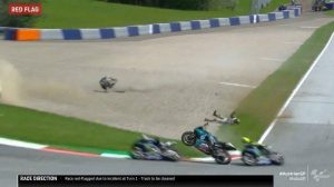 Usai Lihat Kecelakaan Ekstrem Zarco-Morbidelli, Valentino Rossi Sulit Berkonsentrasi