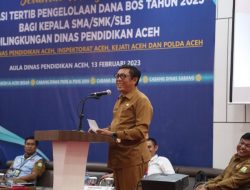 Antisipasi Prilaku Koruptif, Disdik Aceh Gandeng Penegak Hukum Sosialisasi  Cegah Penyimpangan Dana BOS
